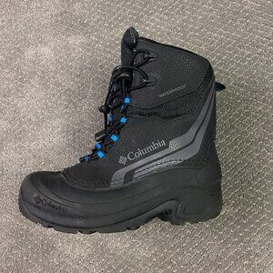 Columbia Bugaboot Boots Youth Unisex 4 Black Waterproof 400g Omni Heat BY5955